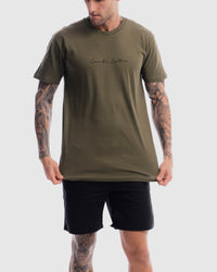 Autograph Embroidery Tee