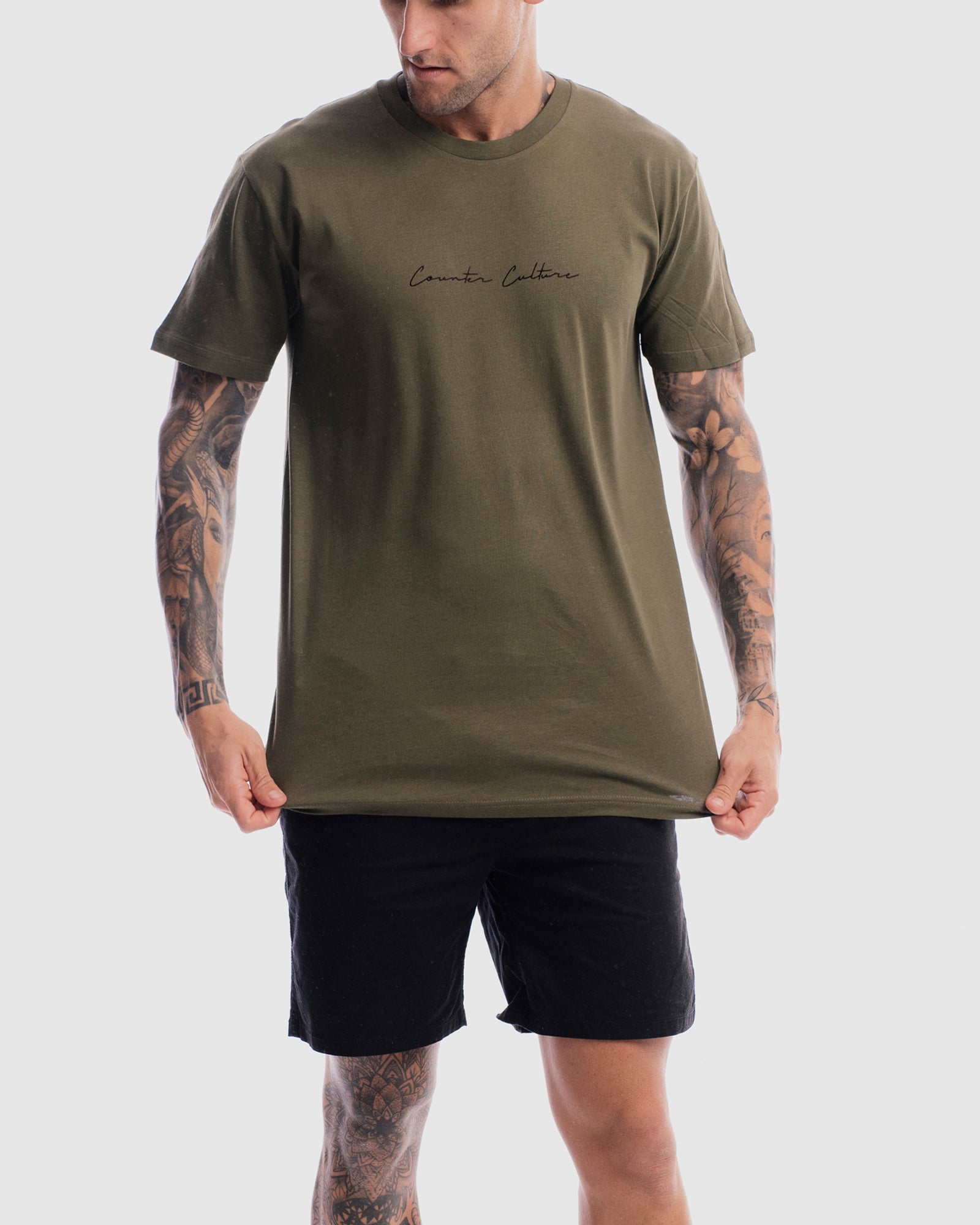 Autograph Embroidery Tee
