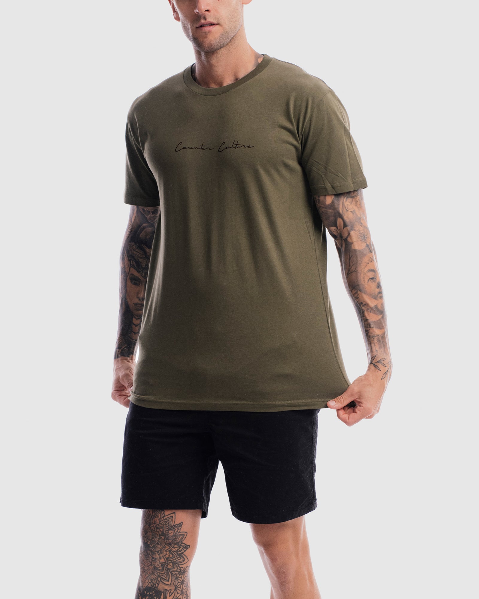 Autograph Embroidery Tee