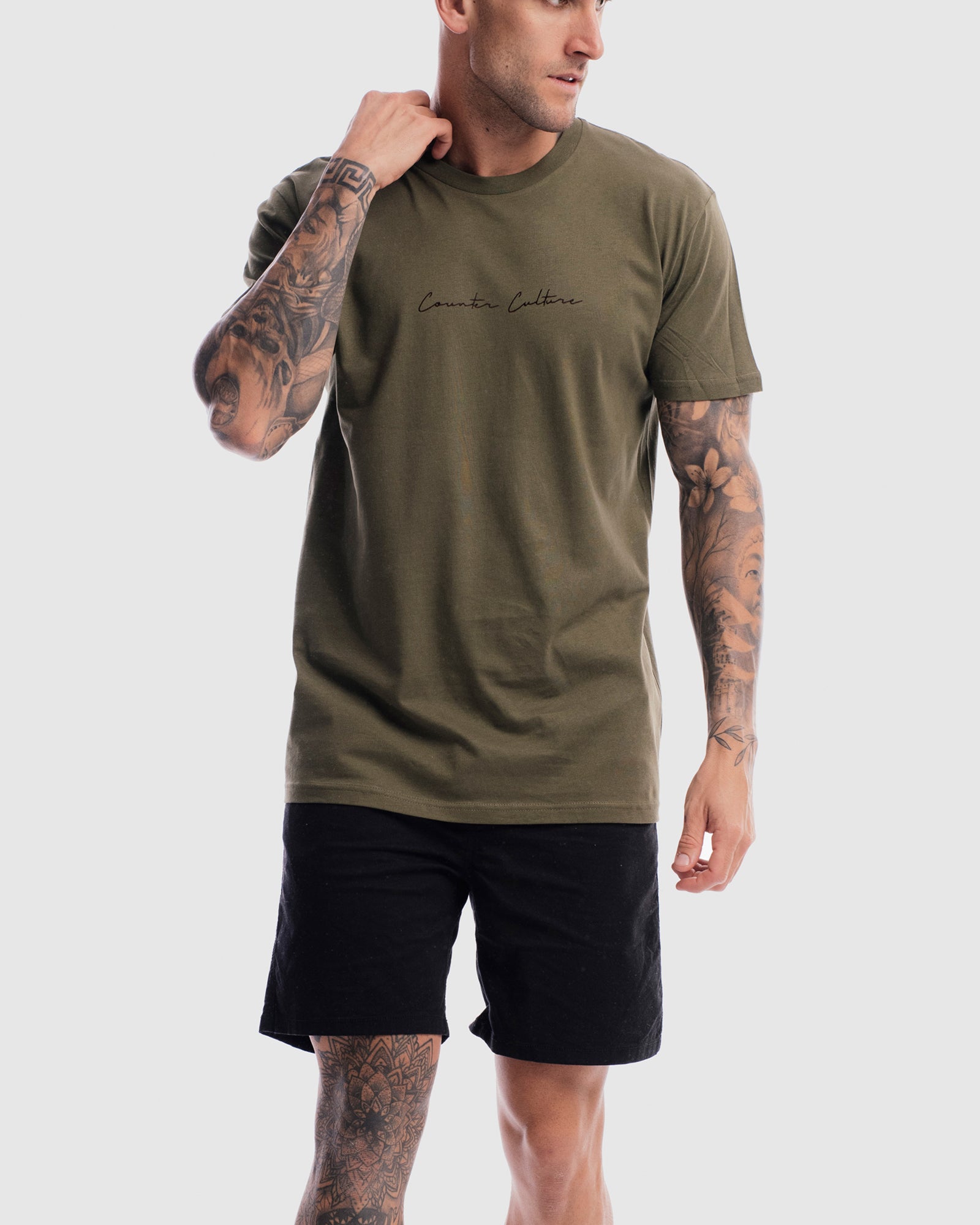 Autograph Embroidery Tee