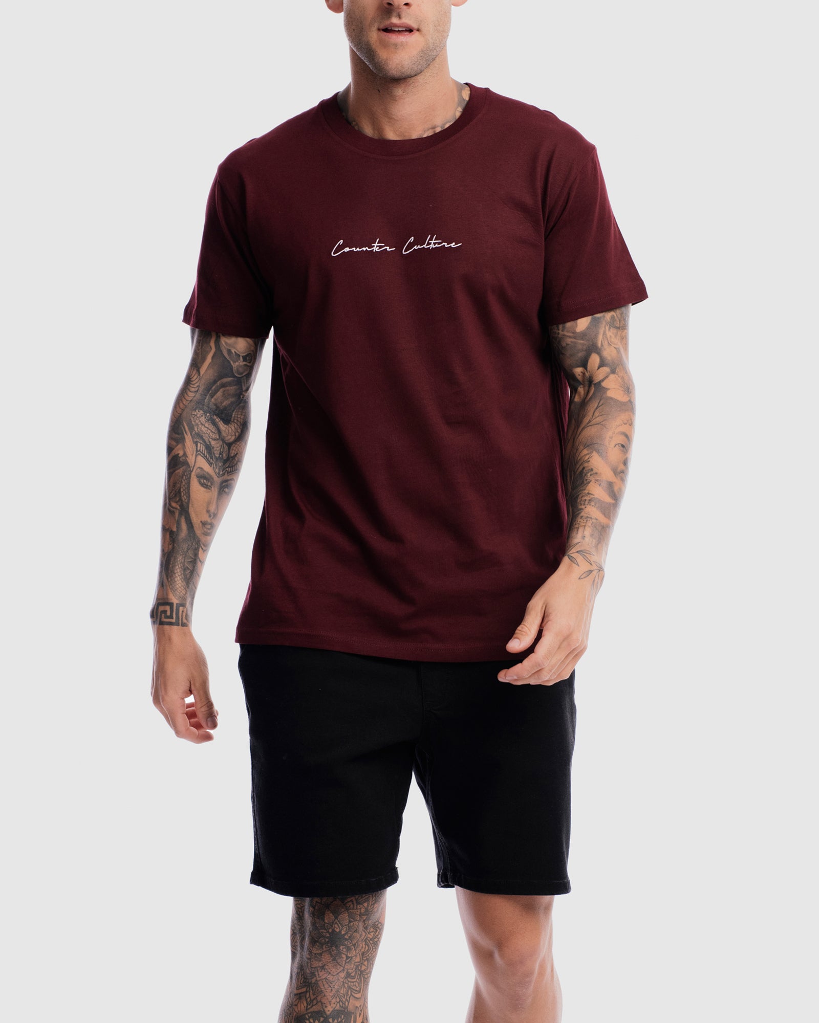 Autograph Embroidery Tee