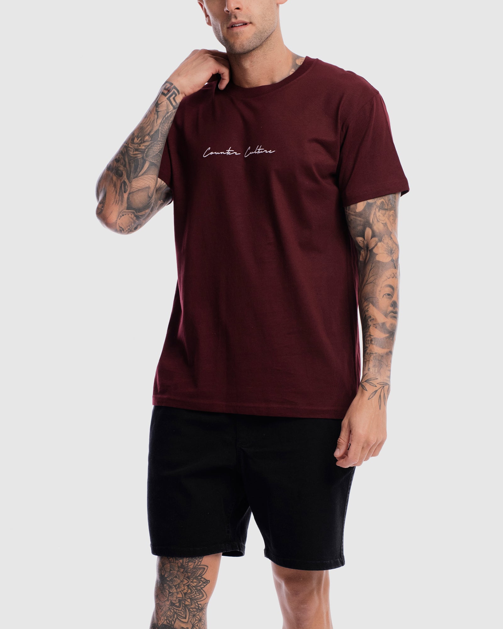 Autograph Embroidery Tee
