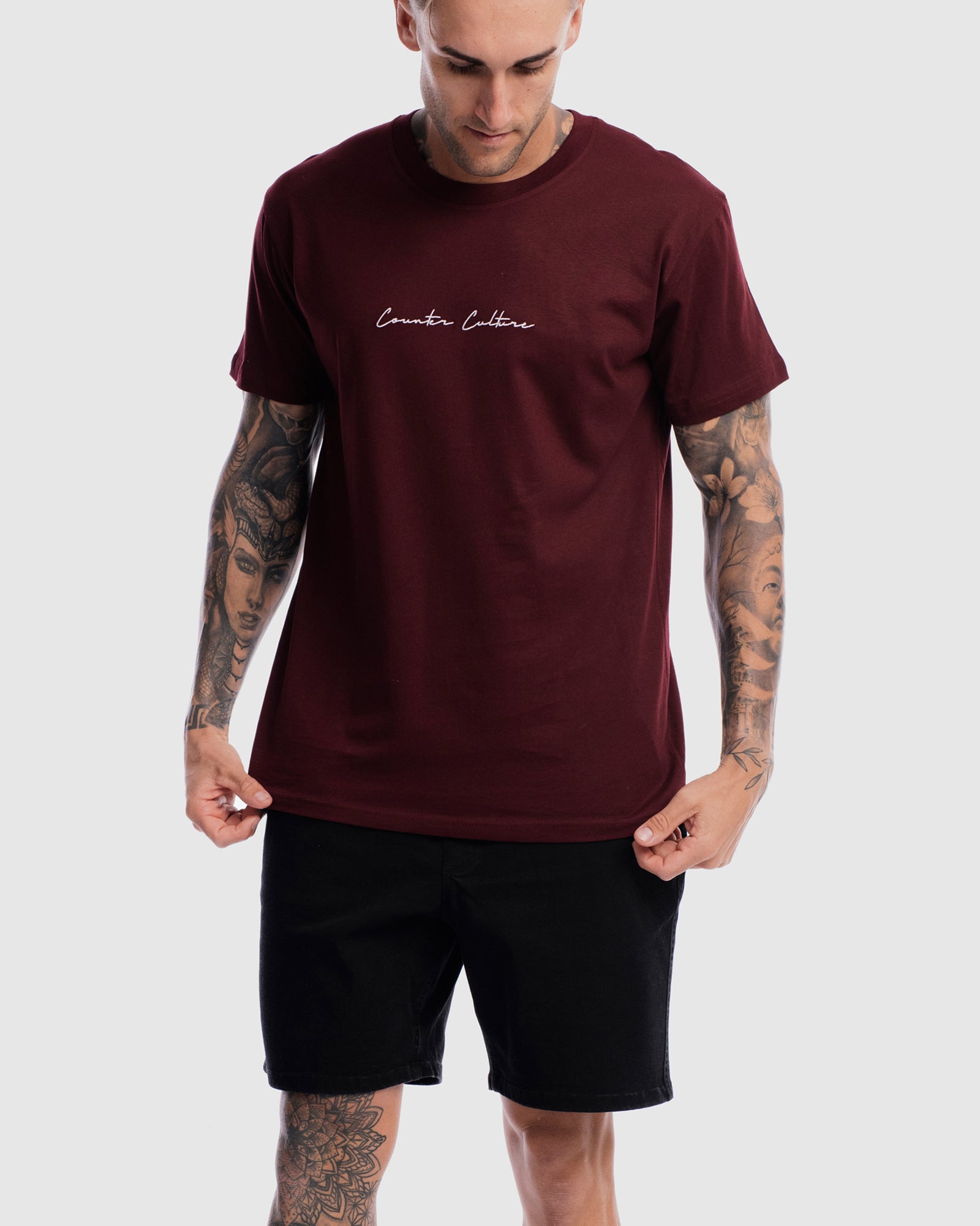 Autograph Embroidery Tee
