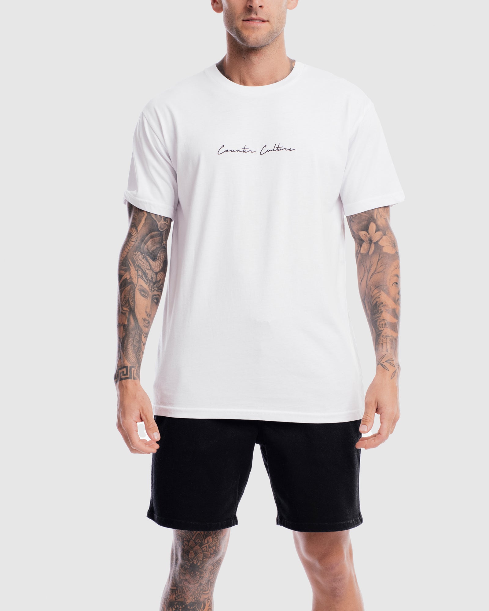 Autograph Embroidery Tee
