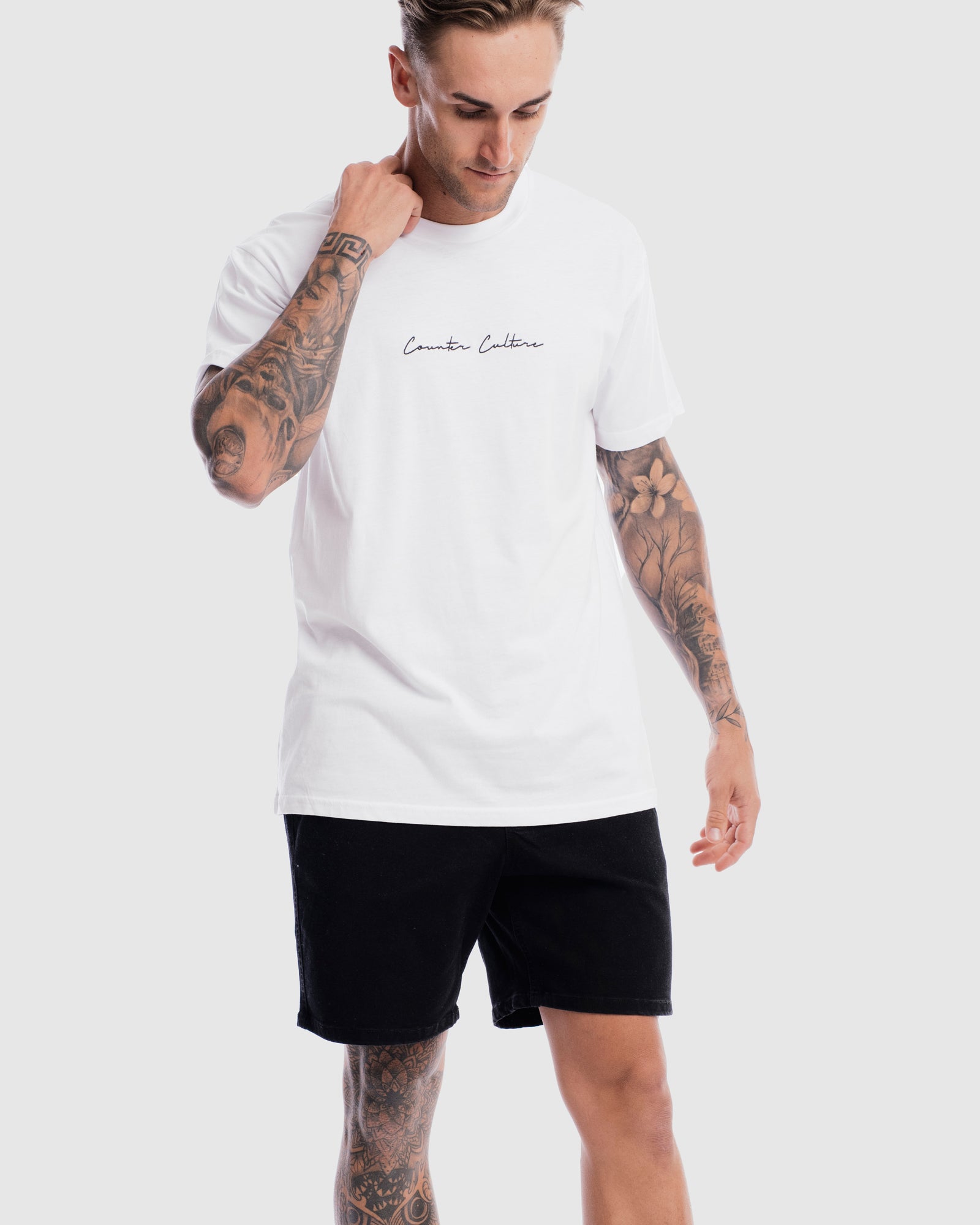 Autograph Embroidery Tee