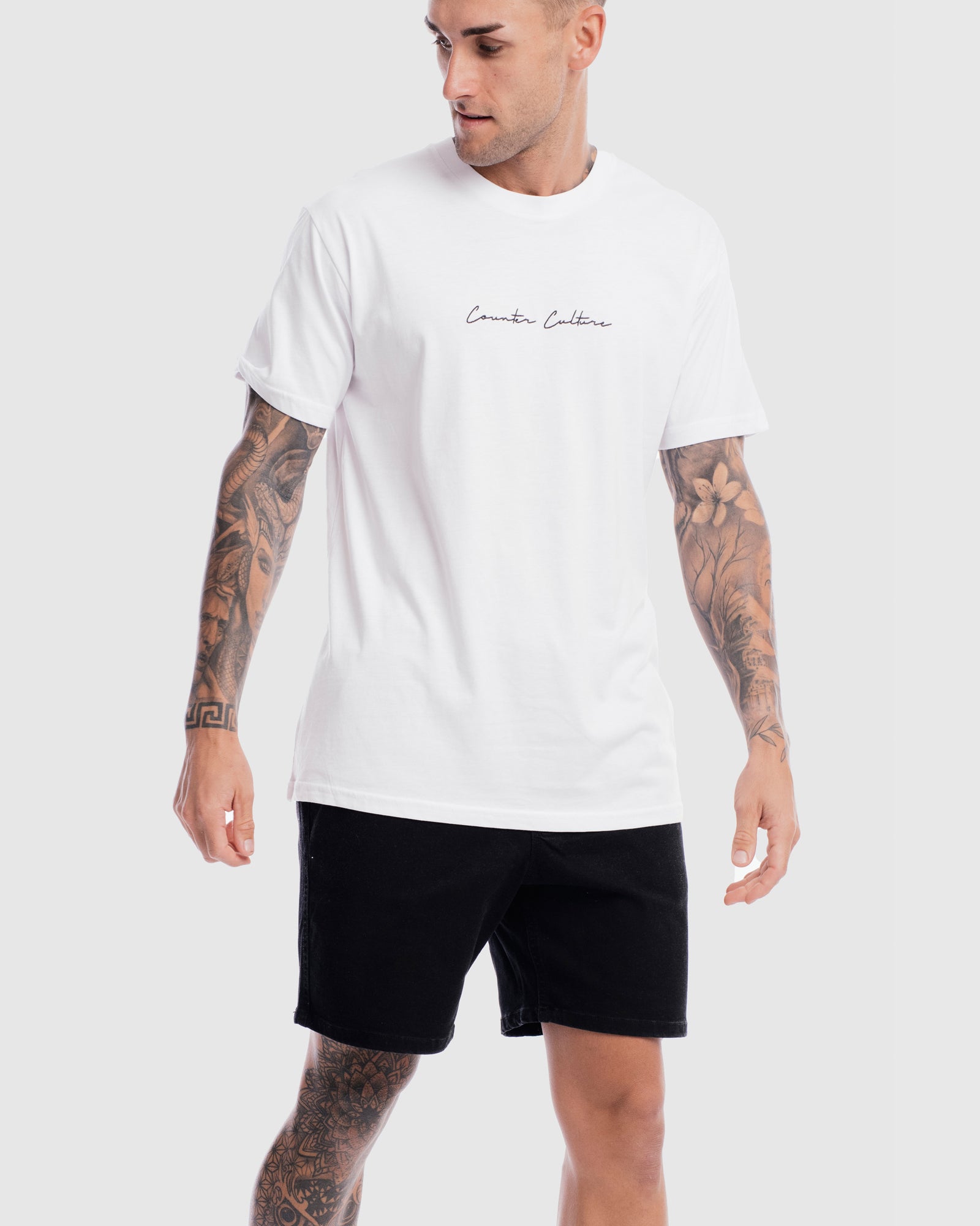 Autograph Embroidery Tee