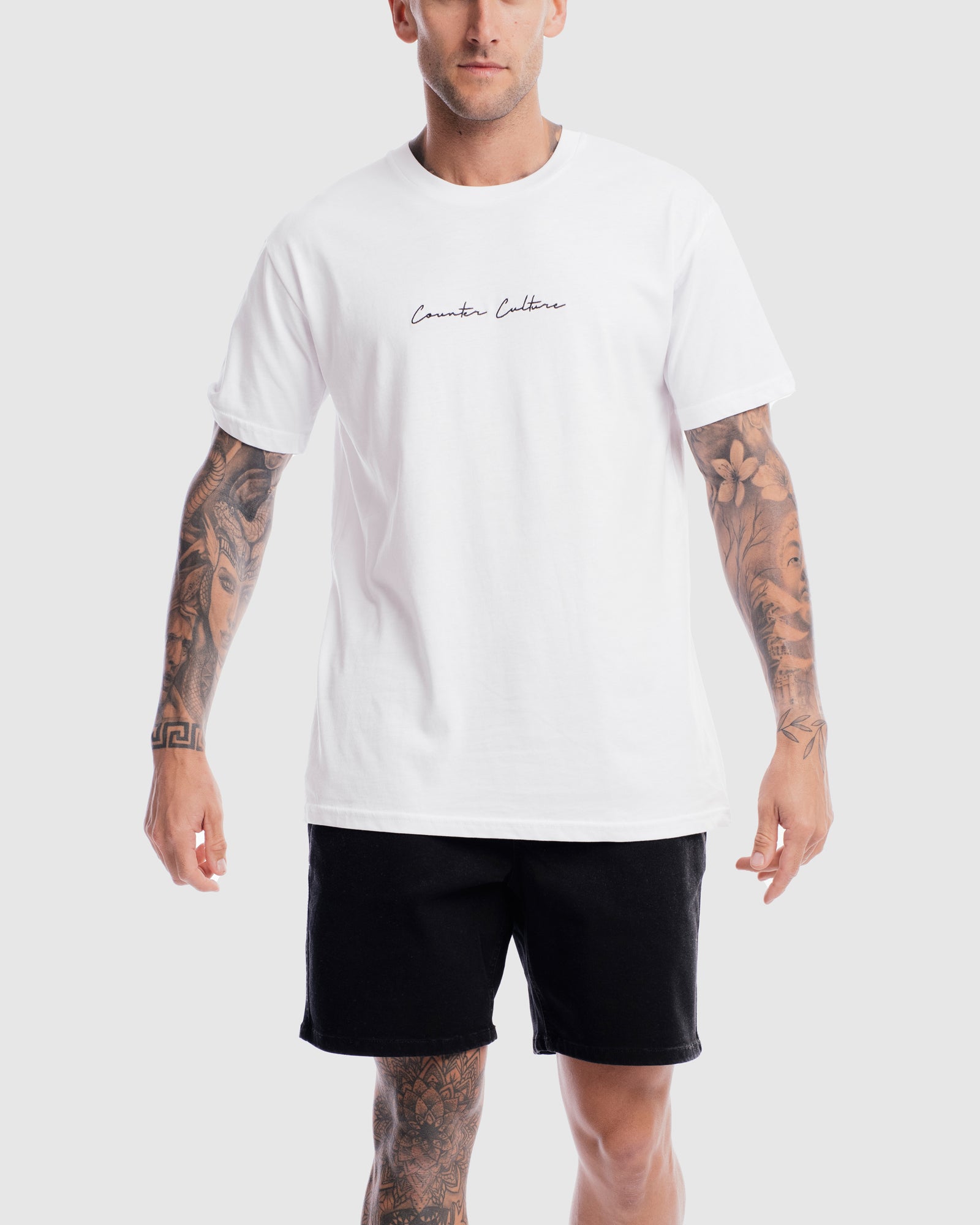 Autograph Embroidery Tee