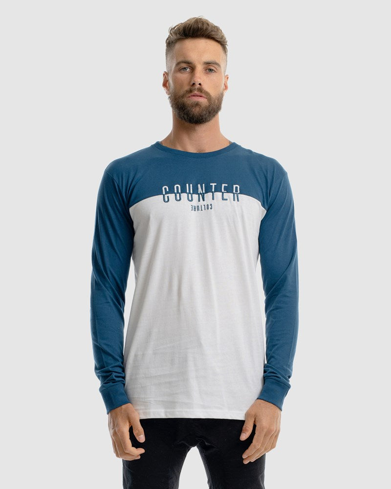 Contrast Long Sleeve Tee