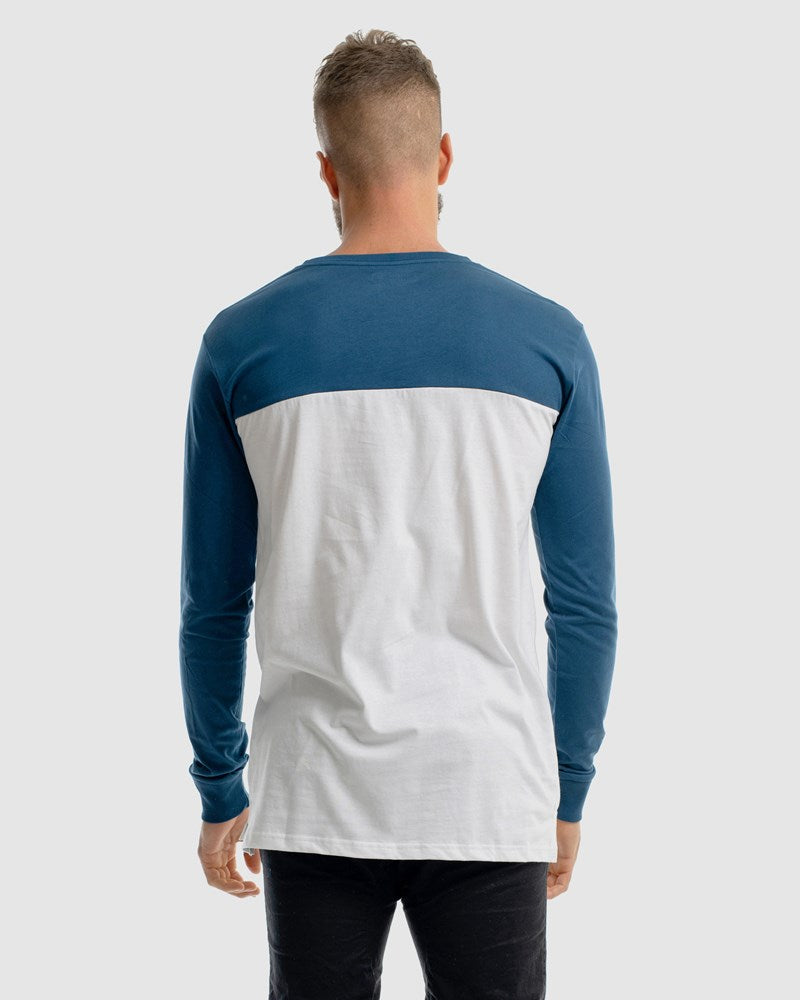 Contrast Long Sleeve Tee