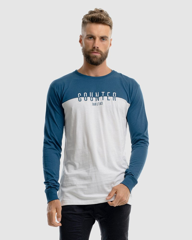 Contrast Long Sleeve Tee