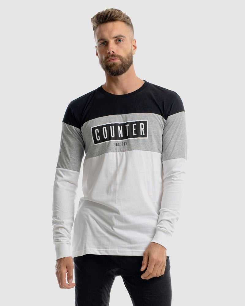 Gradient Long Sleeve Tee