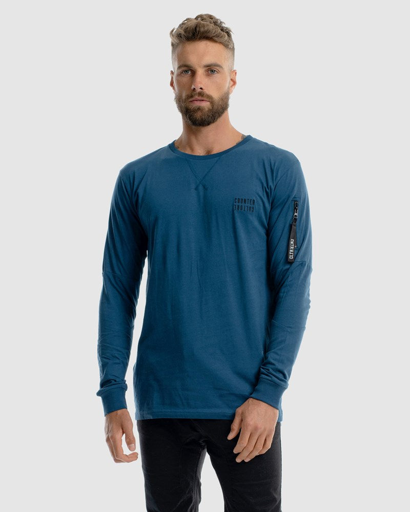 Graphite Long Sleeve Tee