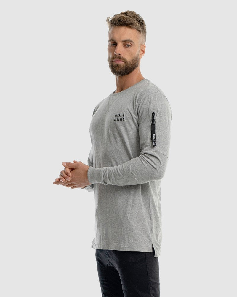 Graphite Long Sleeve Tee