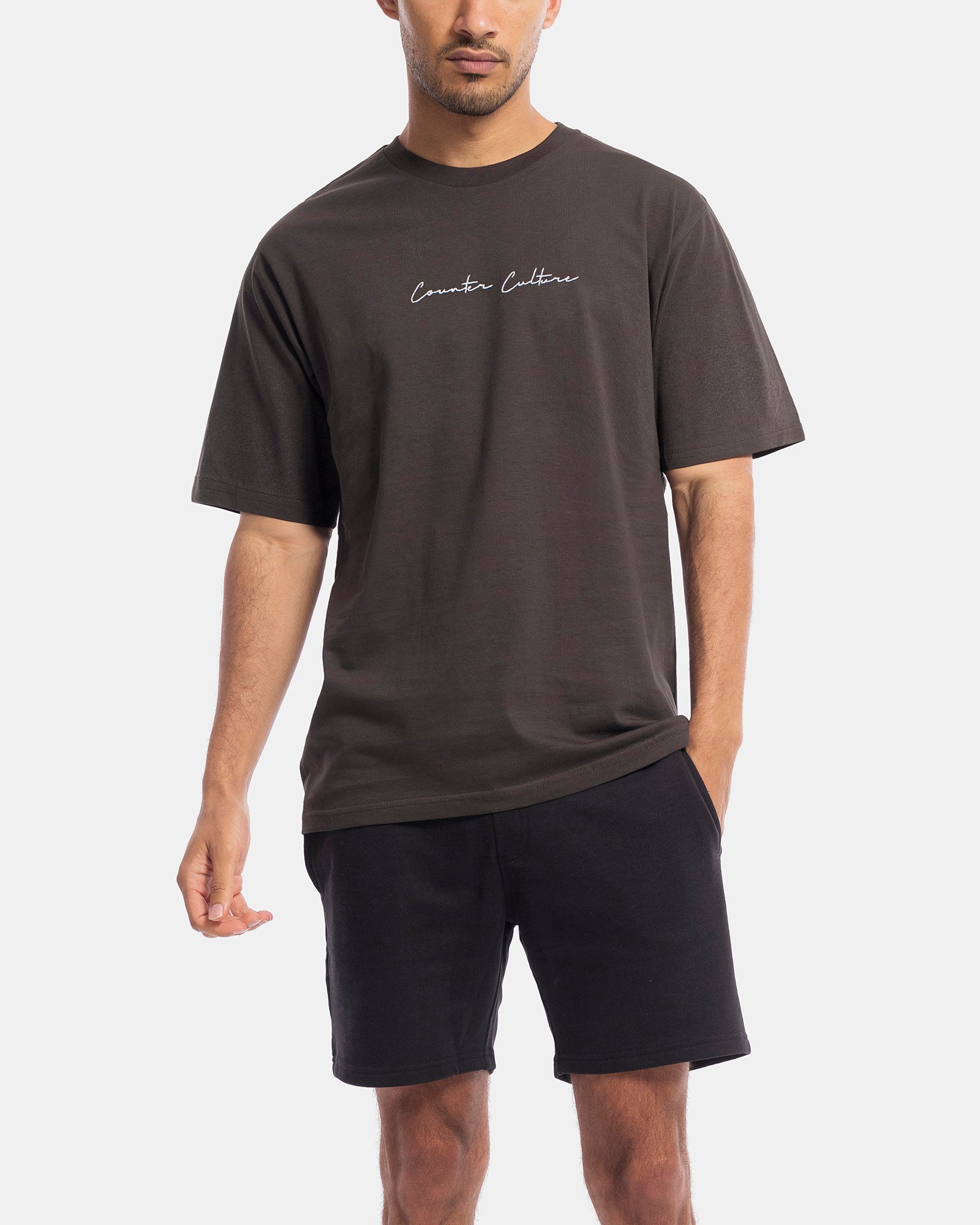 Autograph Embroidery Oversize Tee