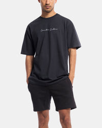 Autograph Embroidery Oversize Tee