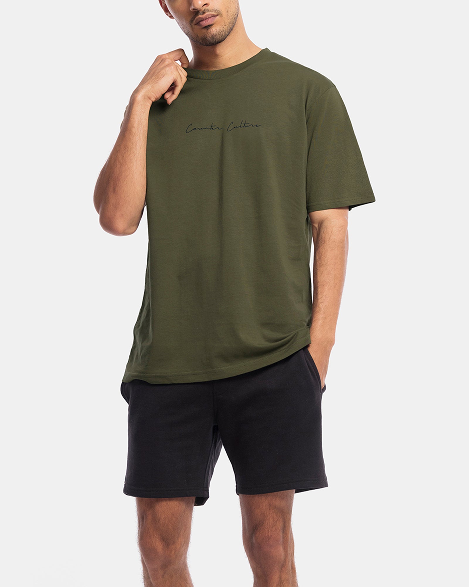 Autograph Embroidery Oversize Tee