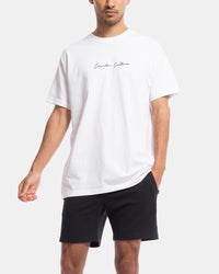 Autograph Embroidery Oversize Tee