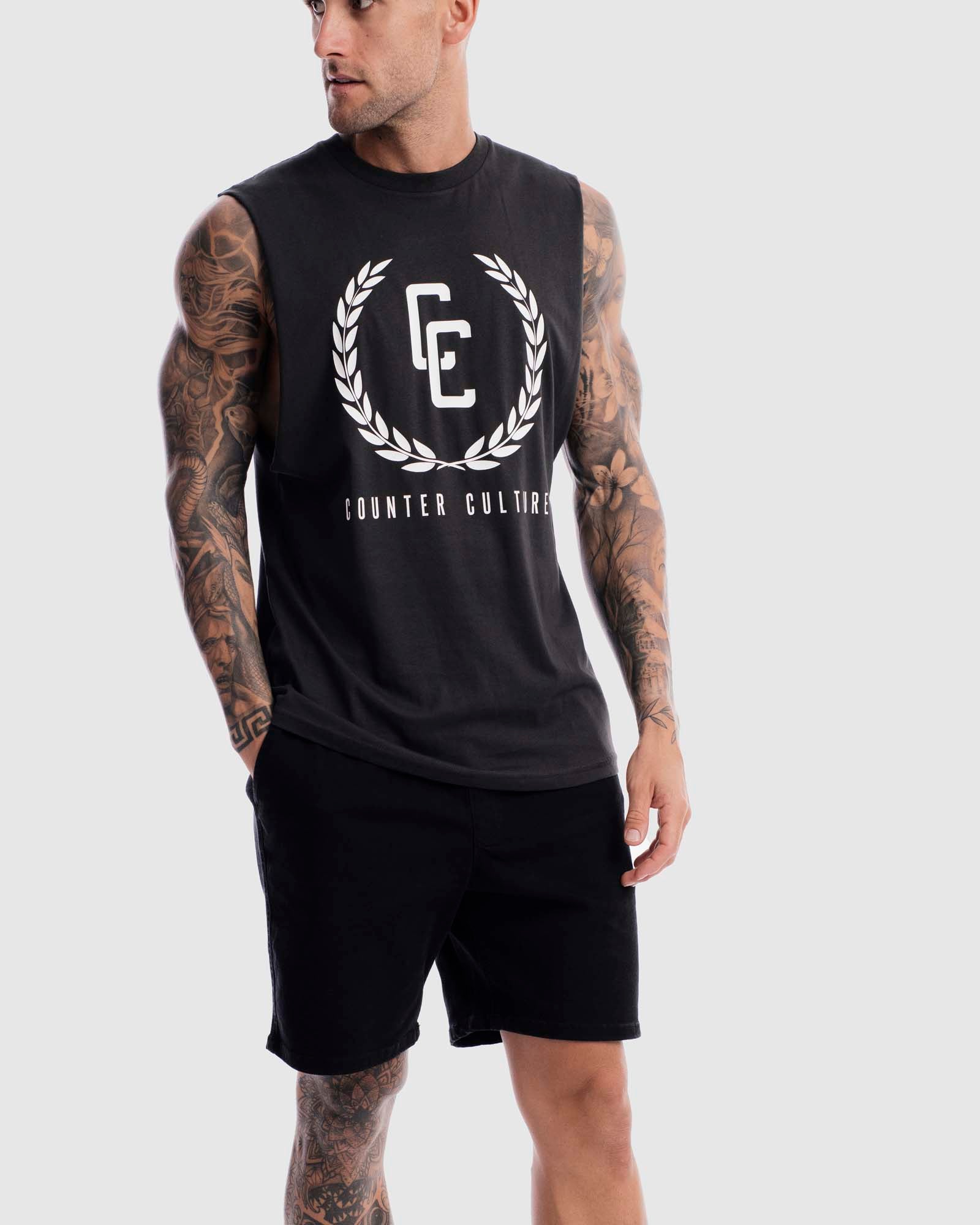 Garland Logo Tank