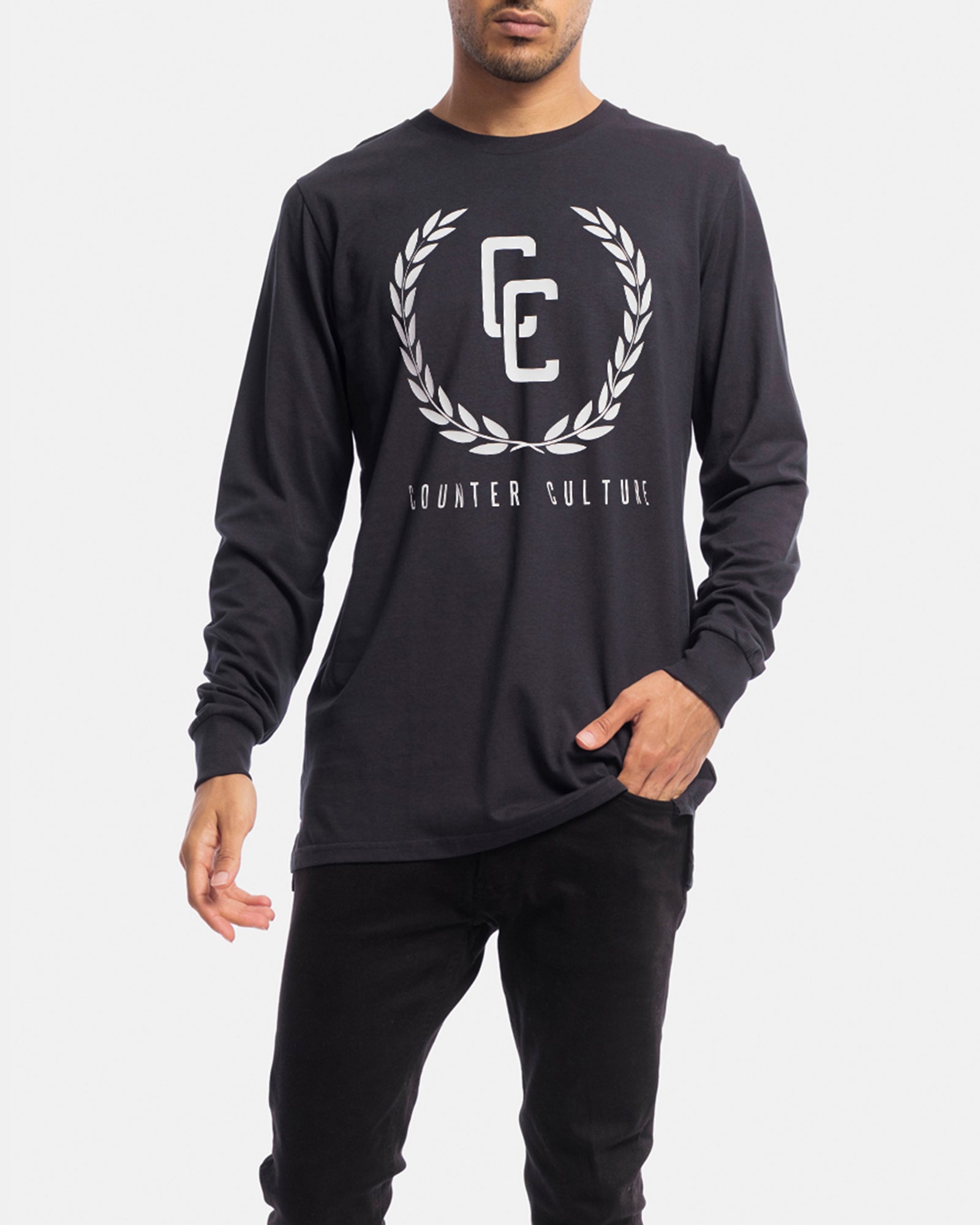 Garland Logo Long Sleeve Tee