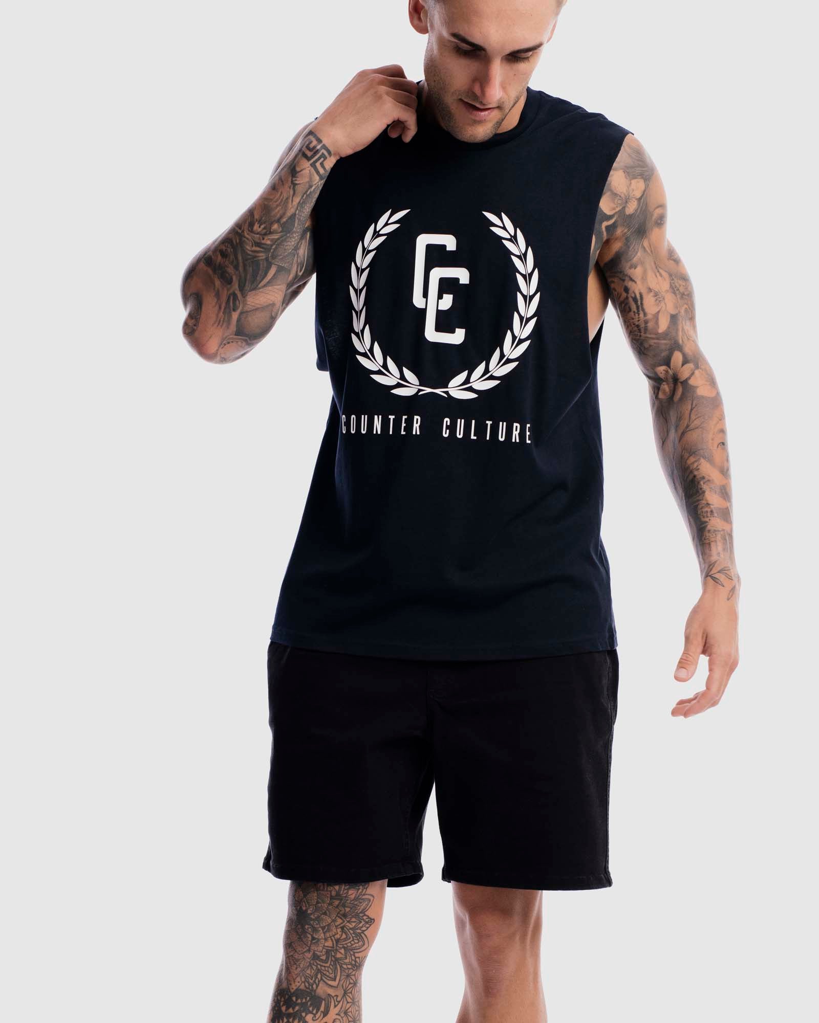Garland Logo Tank