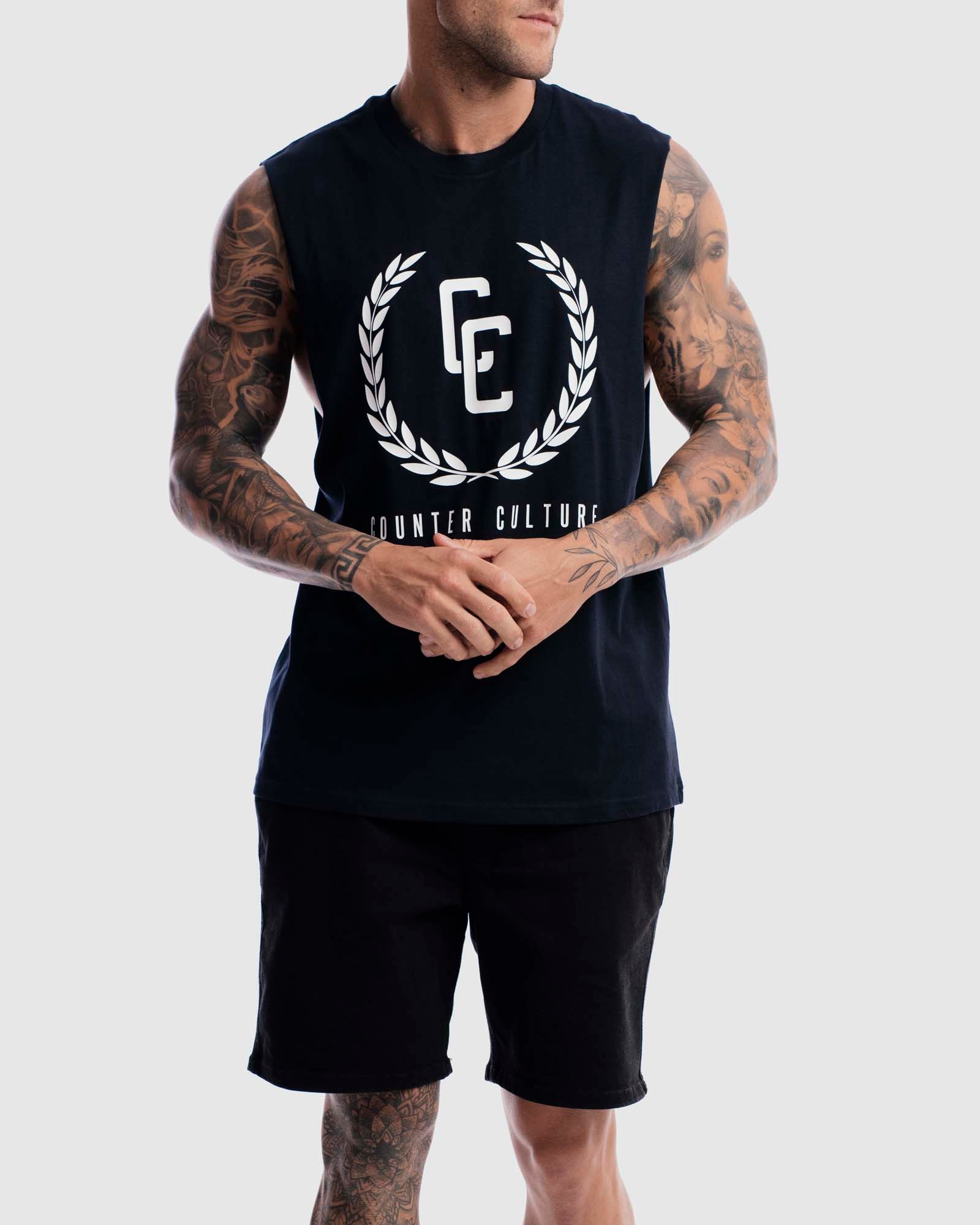 Garland Logo Tank