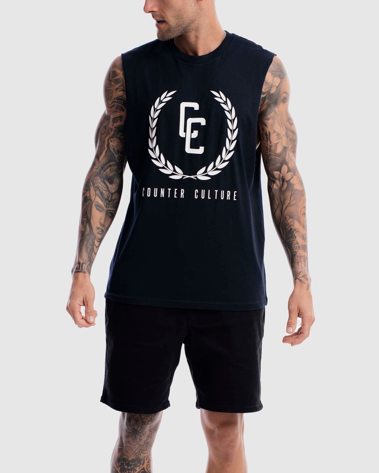 Garland Logo Tank
