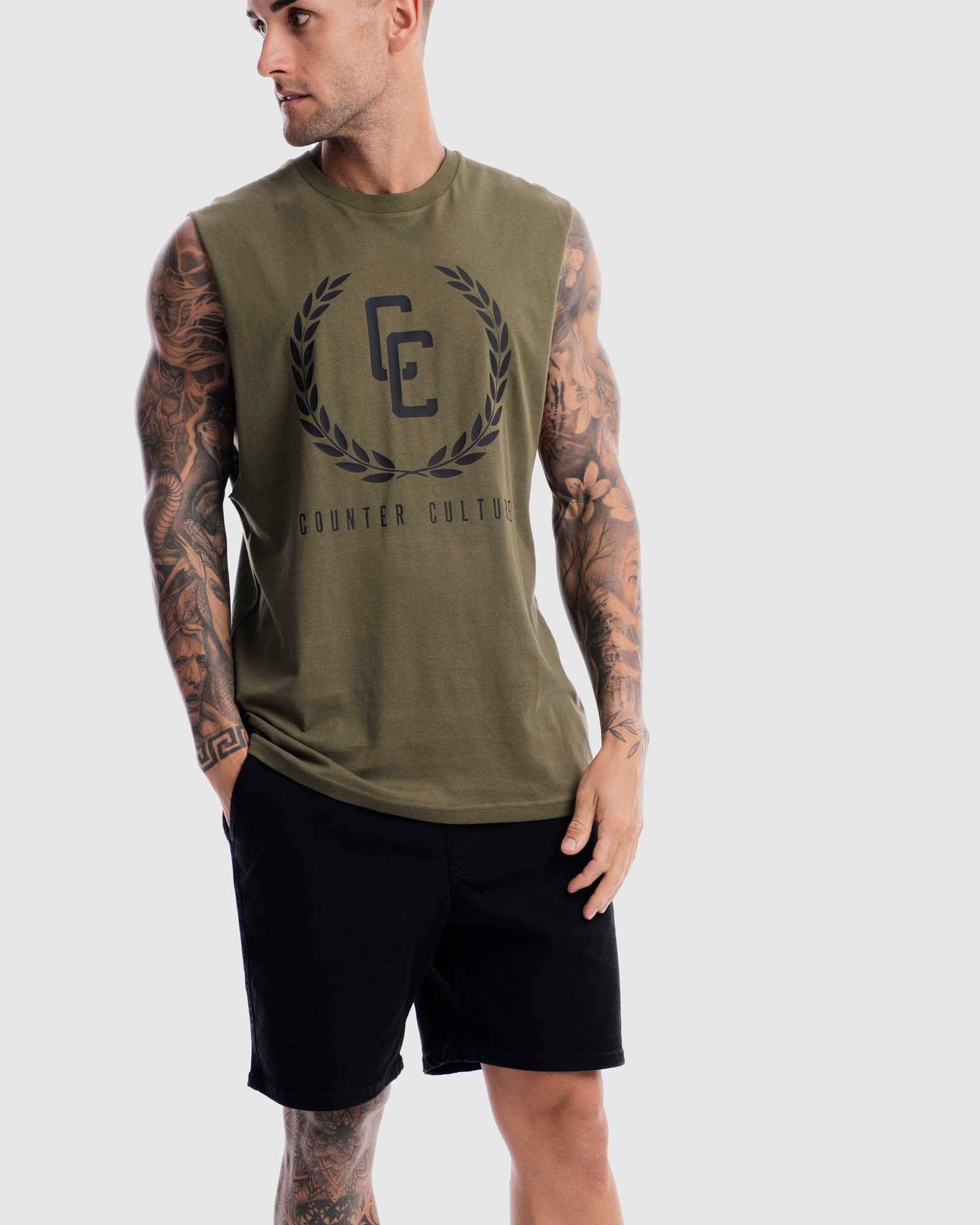 Garland Logo Tank