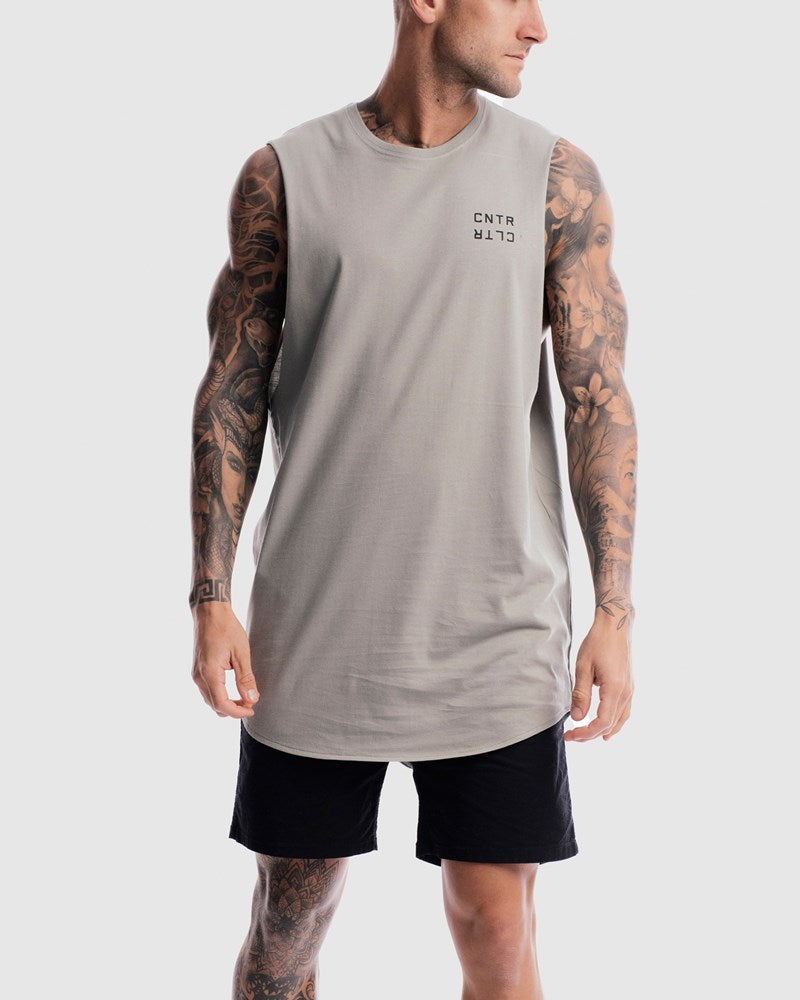 Geo Curved Hem Tank