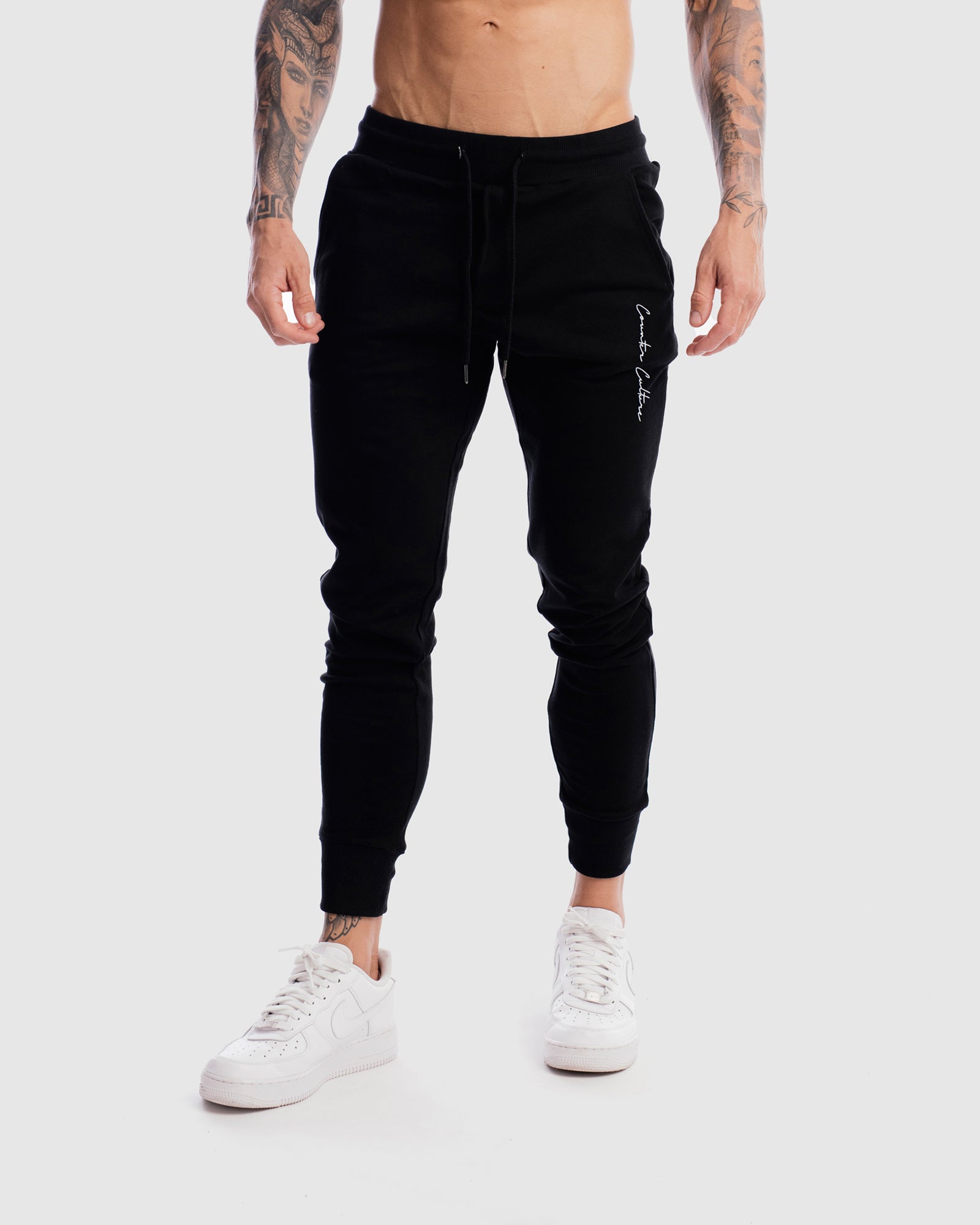 Autograph Embroidery Track Pant