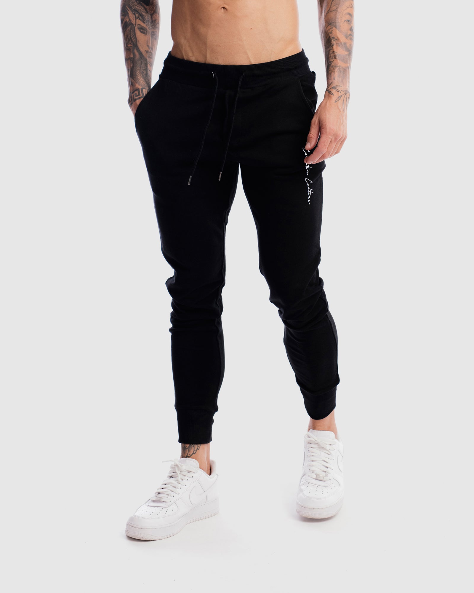 Autograph Embroidery Track Pant