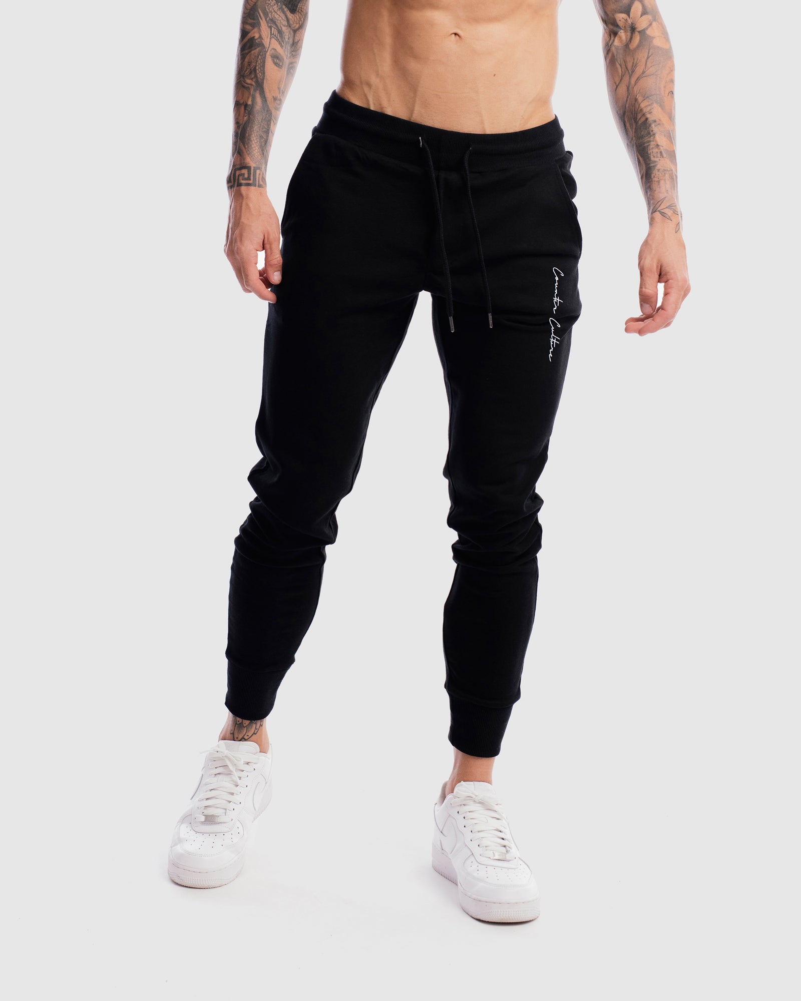 Autograph Embroidery Track Pant