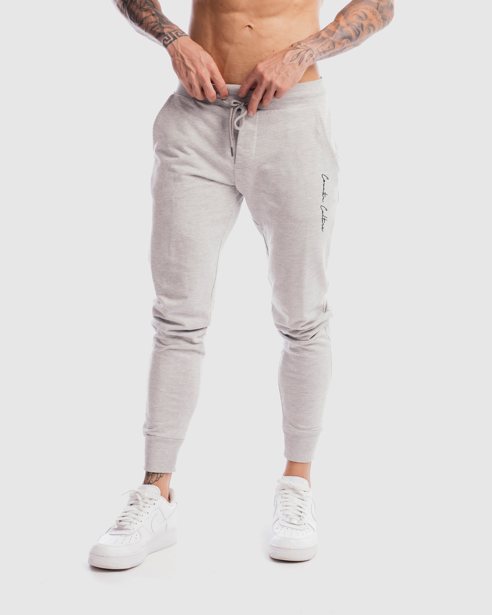 Autograph Embroidery Track Pant