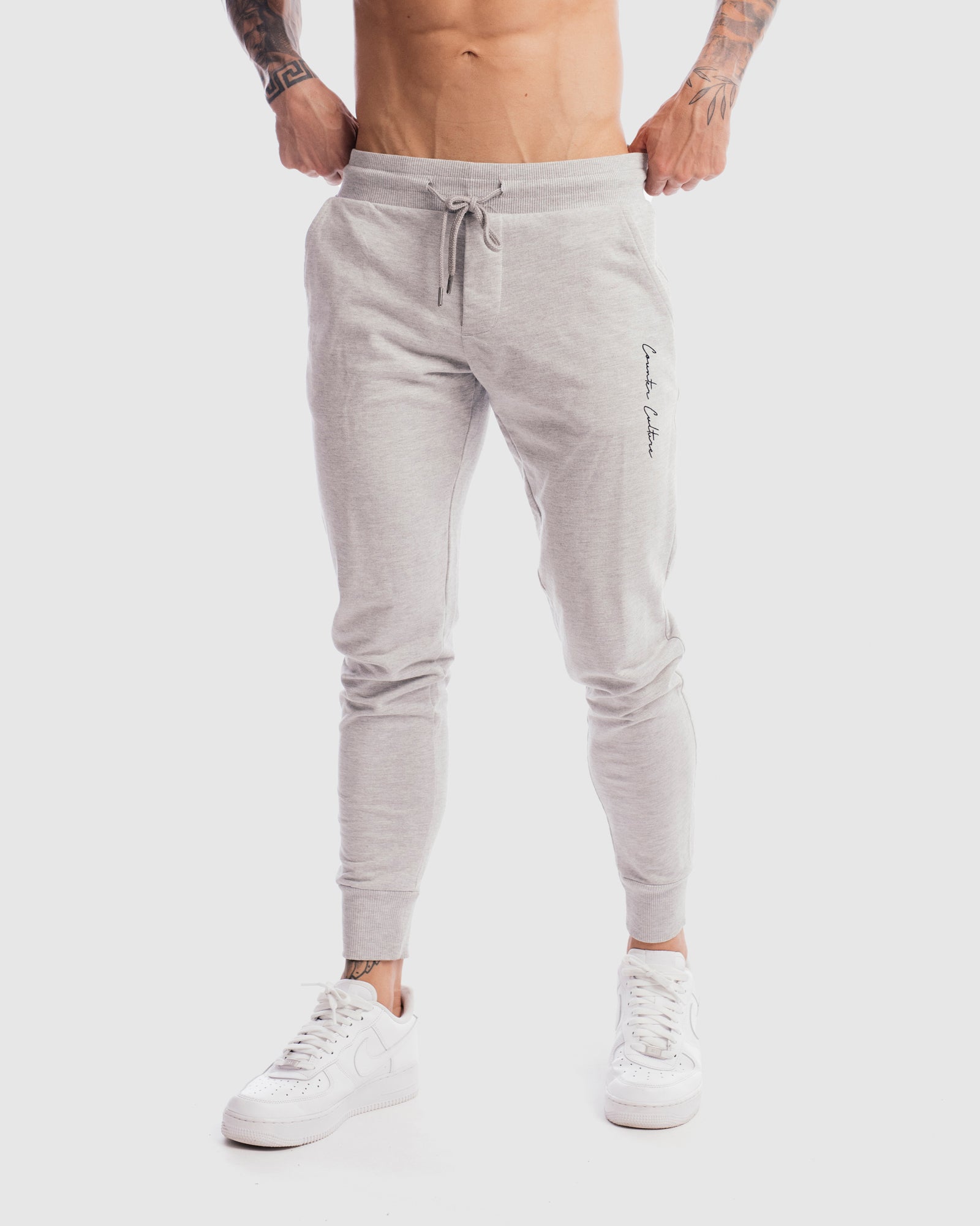 Autograph Embroidery Track Pant