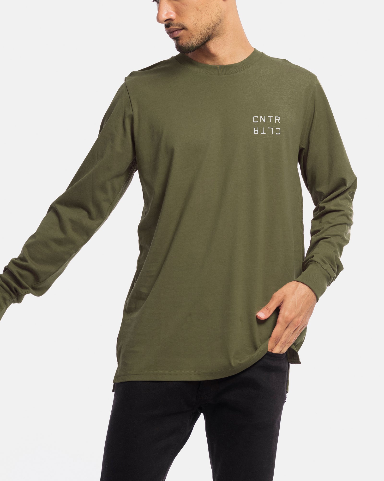 Geo Long Sleeve Tee