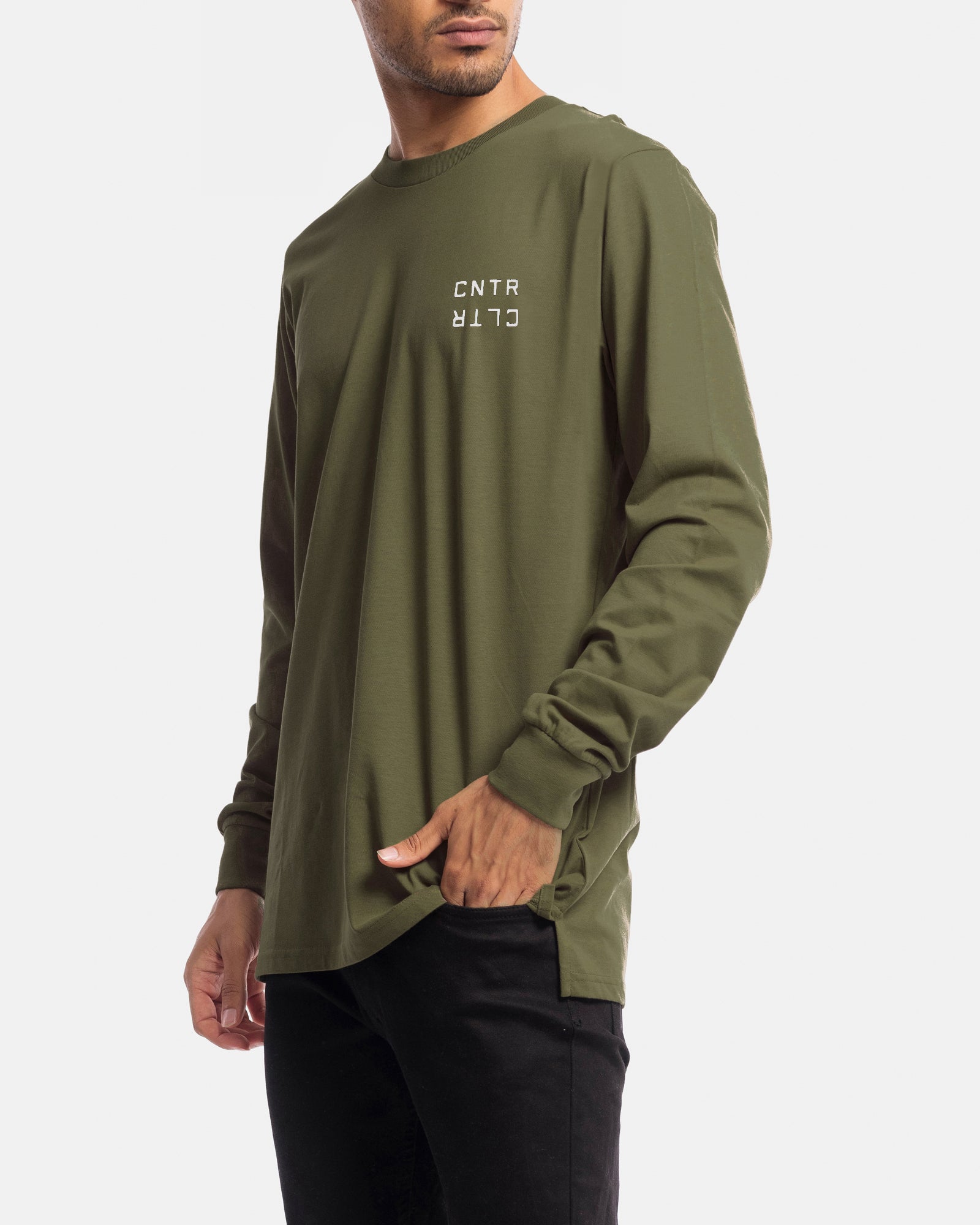 Geo Long Sleeve Tee