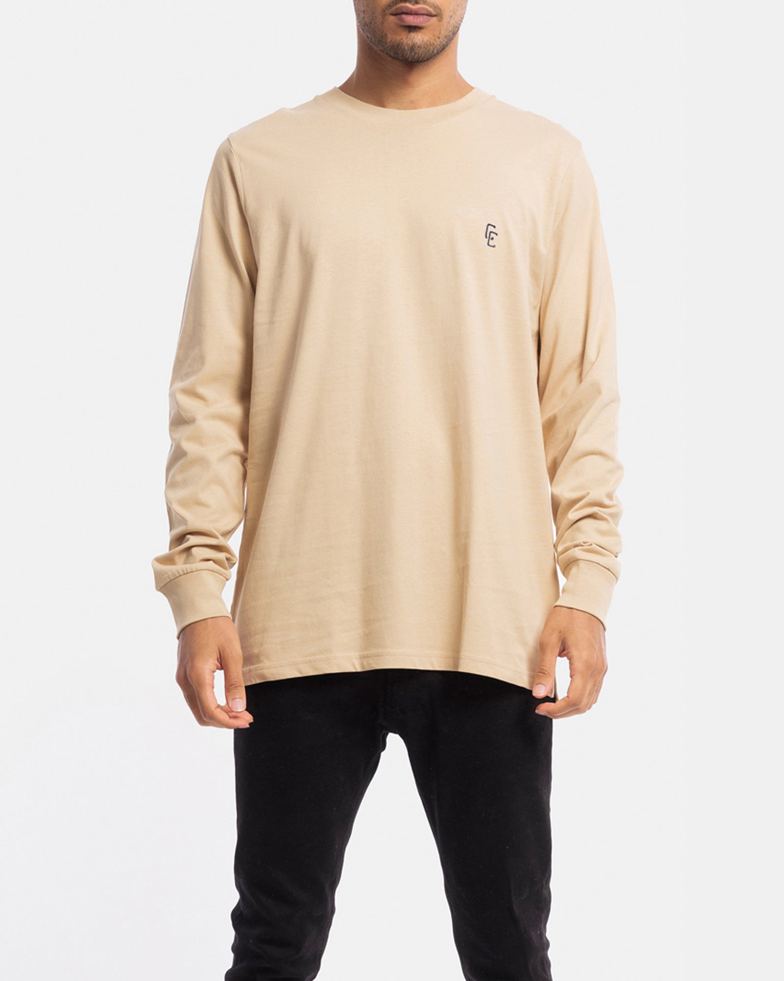 Cypher Embroidery Long Sleeve Tee