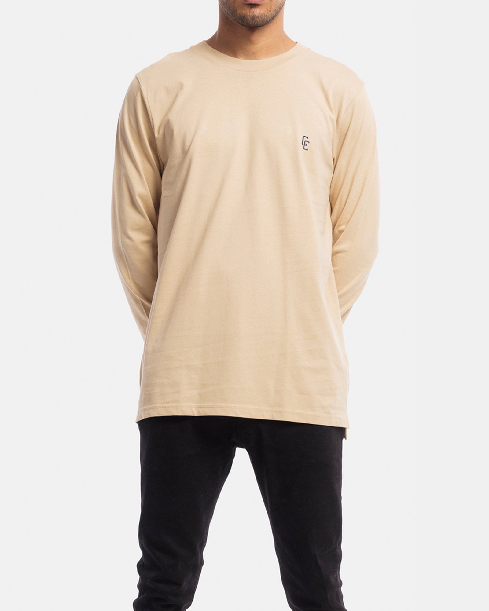 Cypher Embroidery Long Sleeve Tee