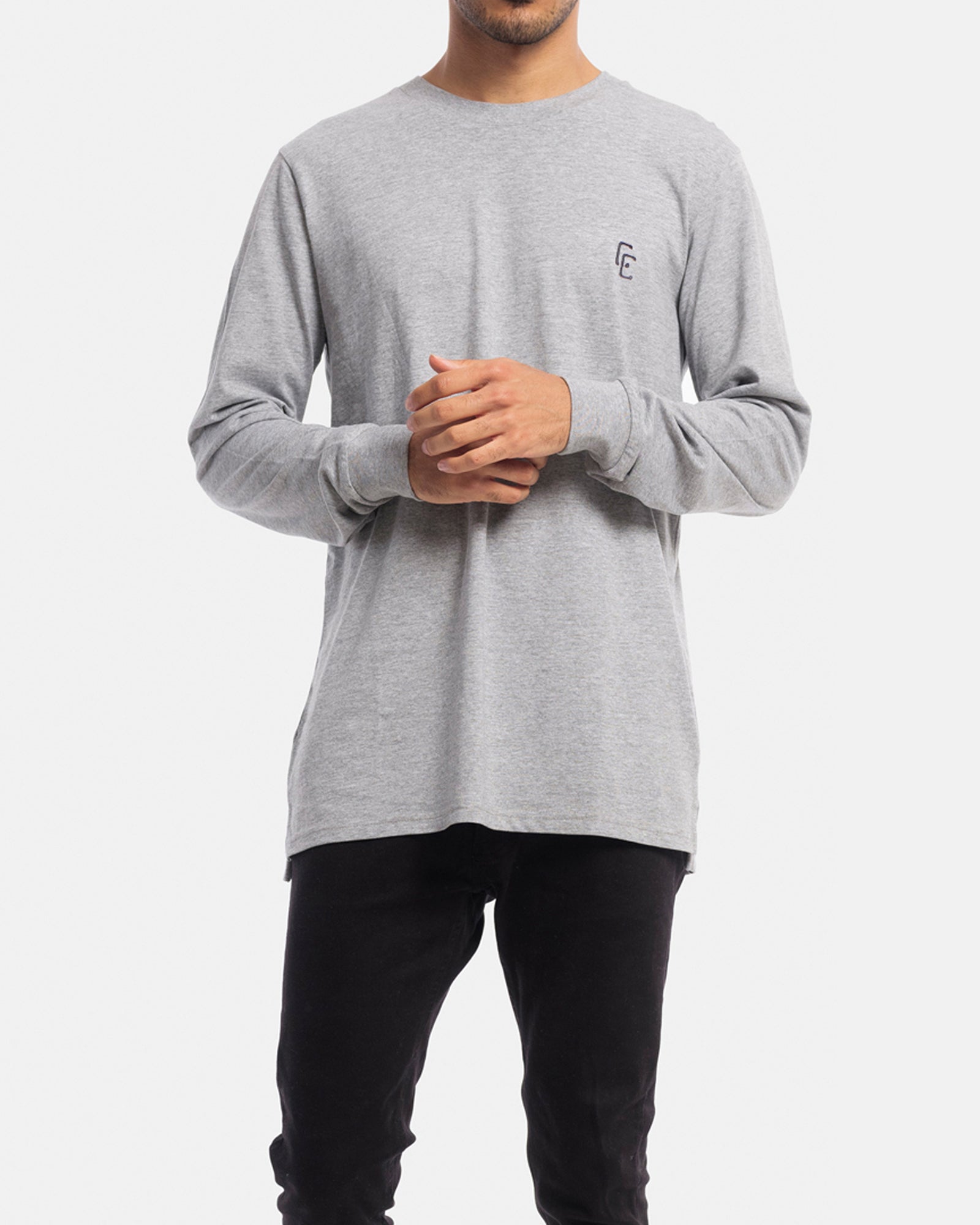 Cypher Embroidery Long Sleeves Tee