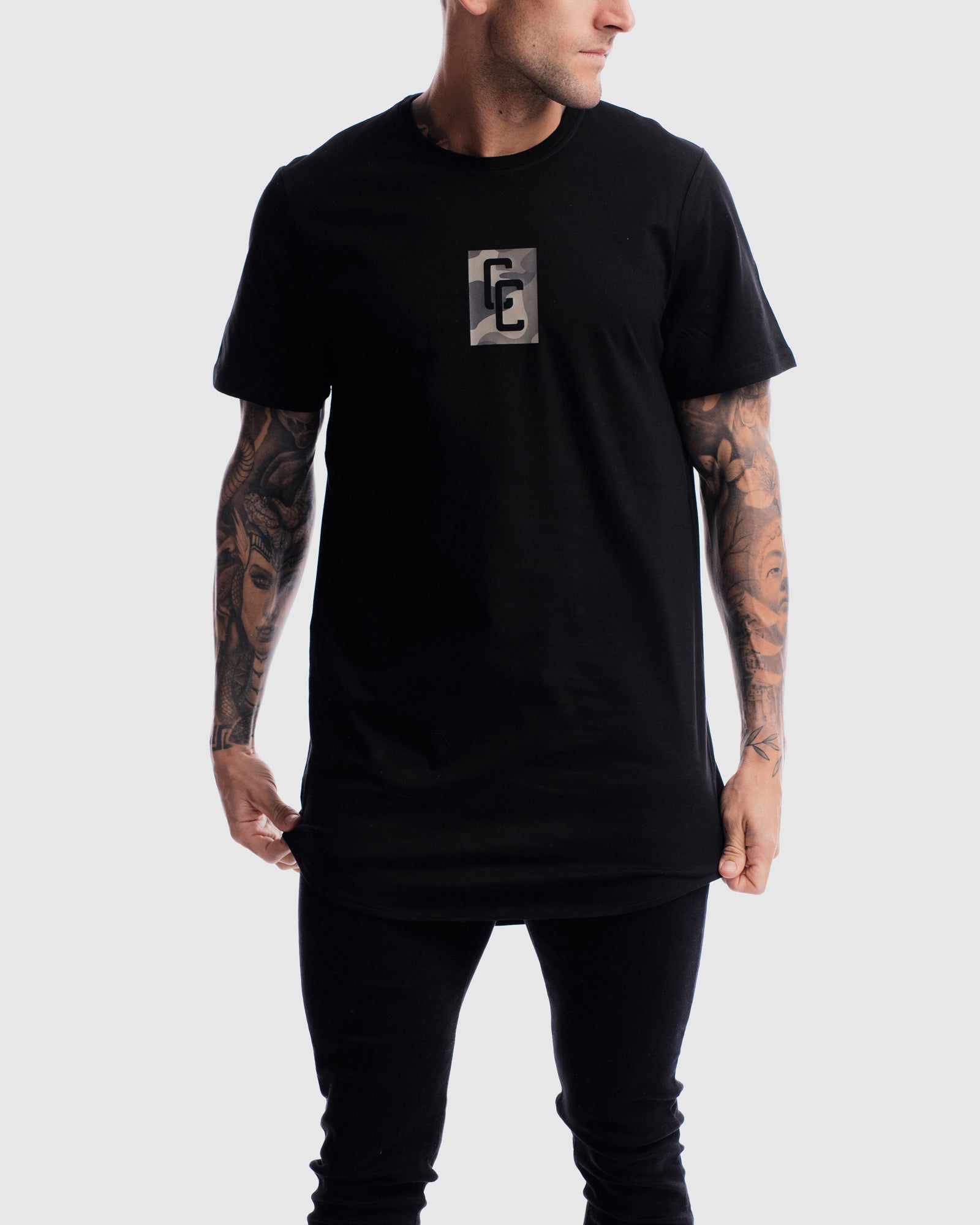 Combat Cryptic Curved Hem Tee