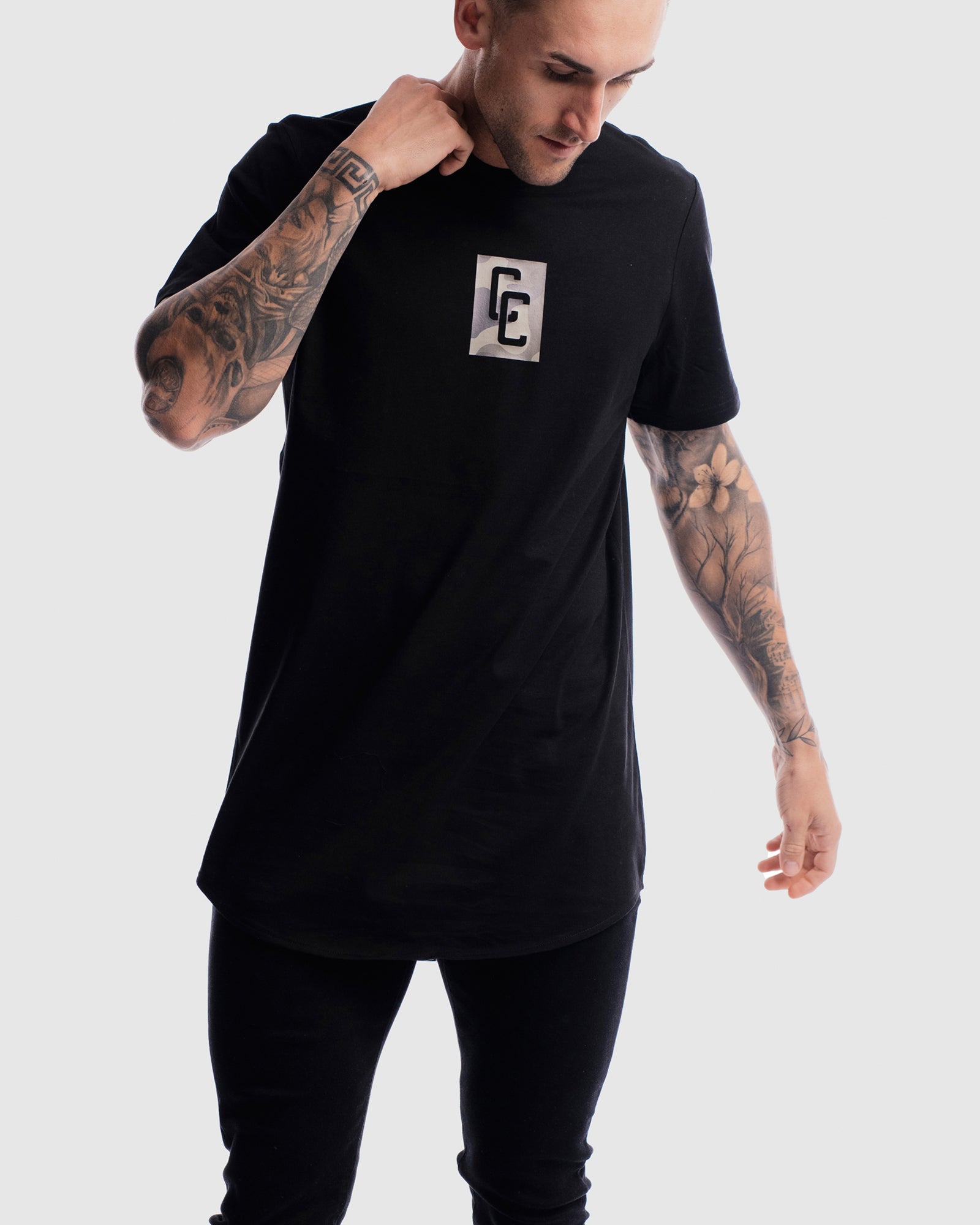 Combat Cryptic Curved Hem Tee