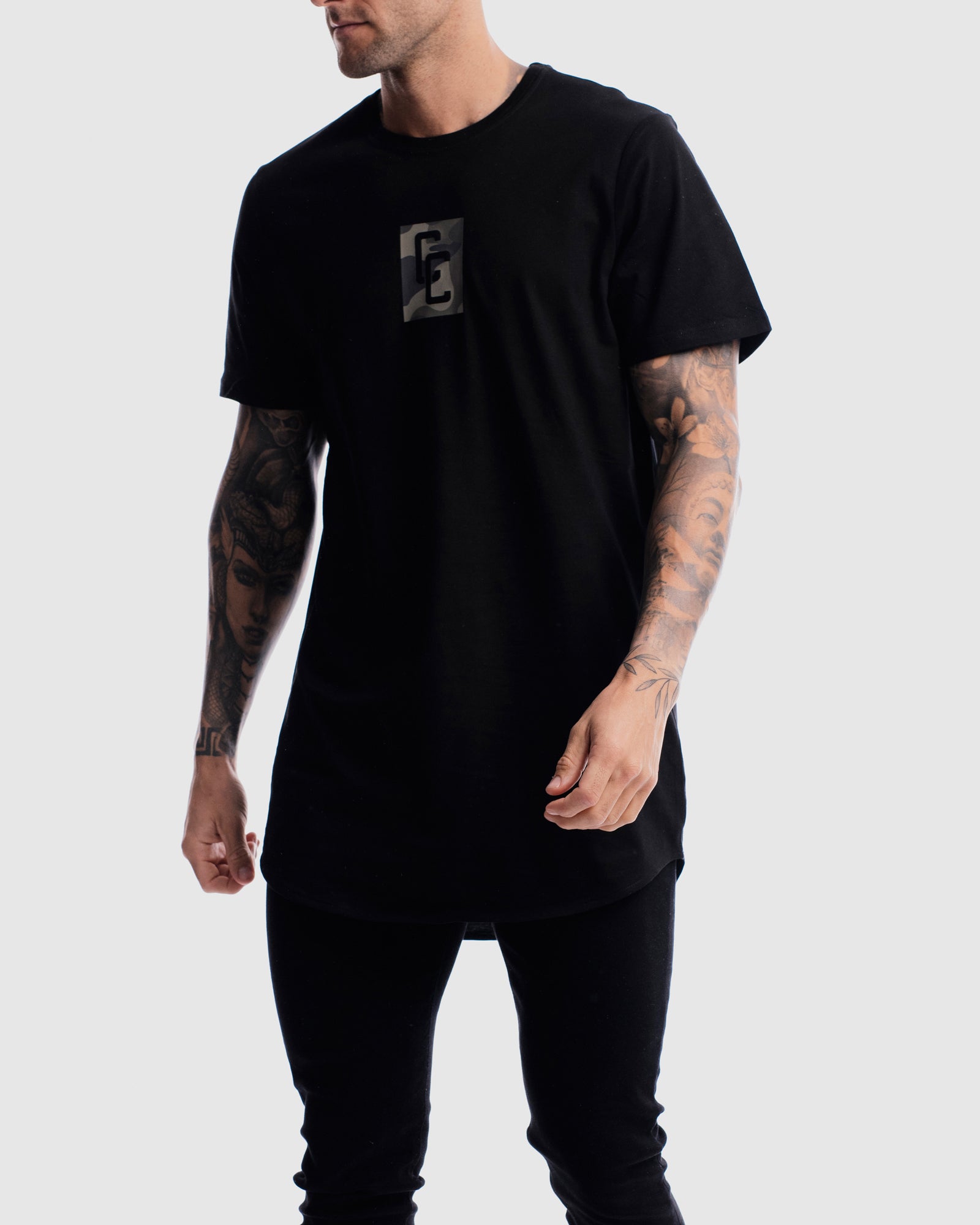 Combat Cryptic Curved Hem Tee