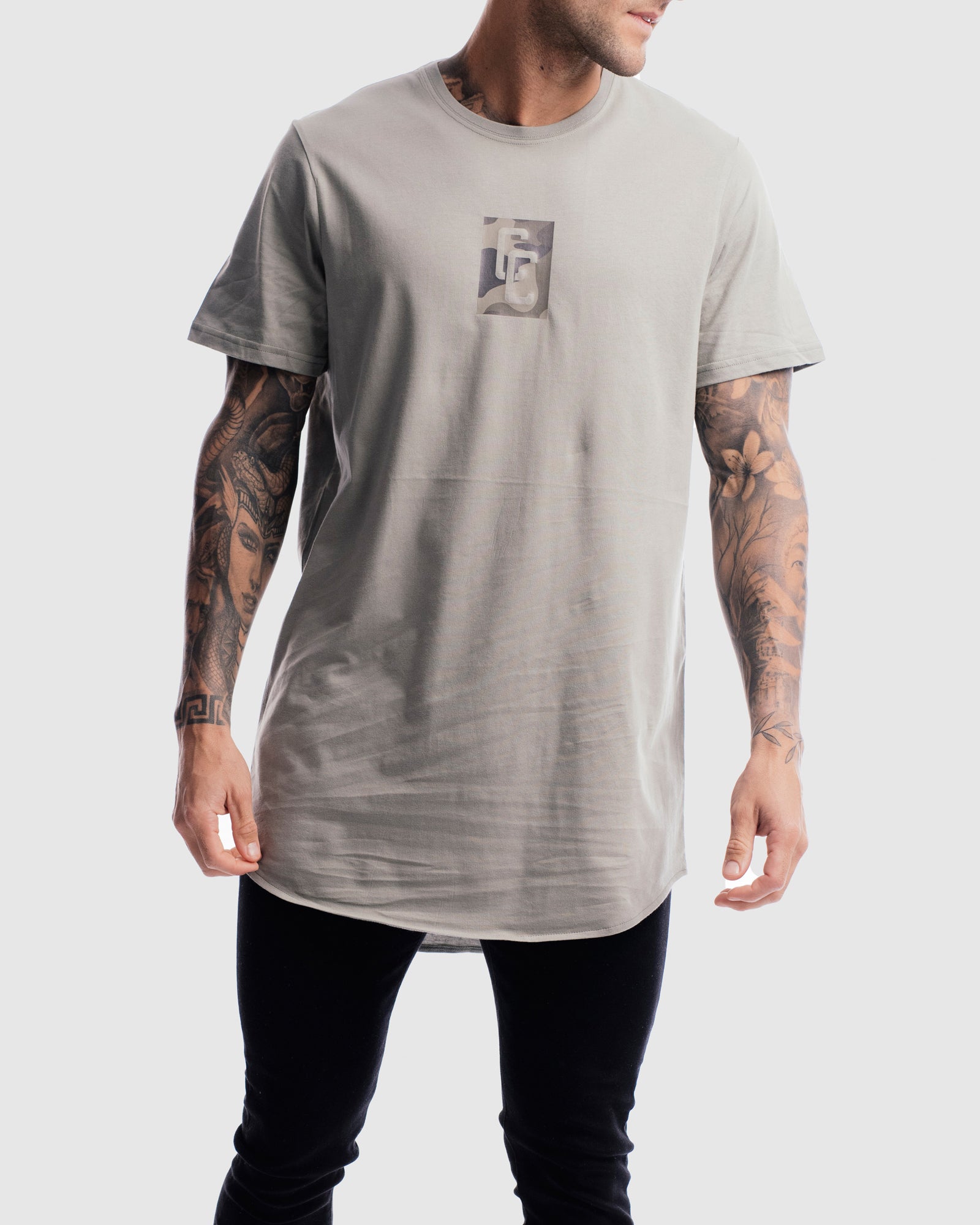 Combat Cryptic Curved Hem Tee