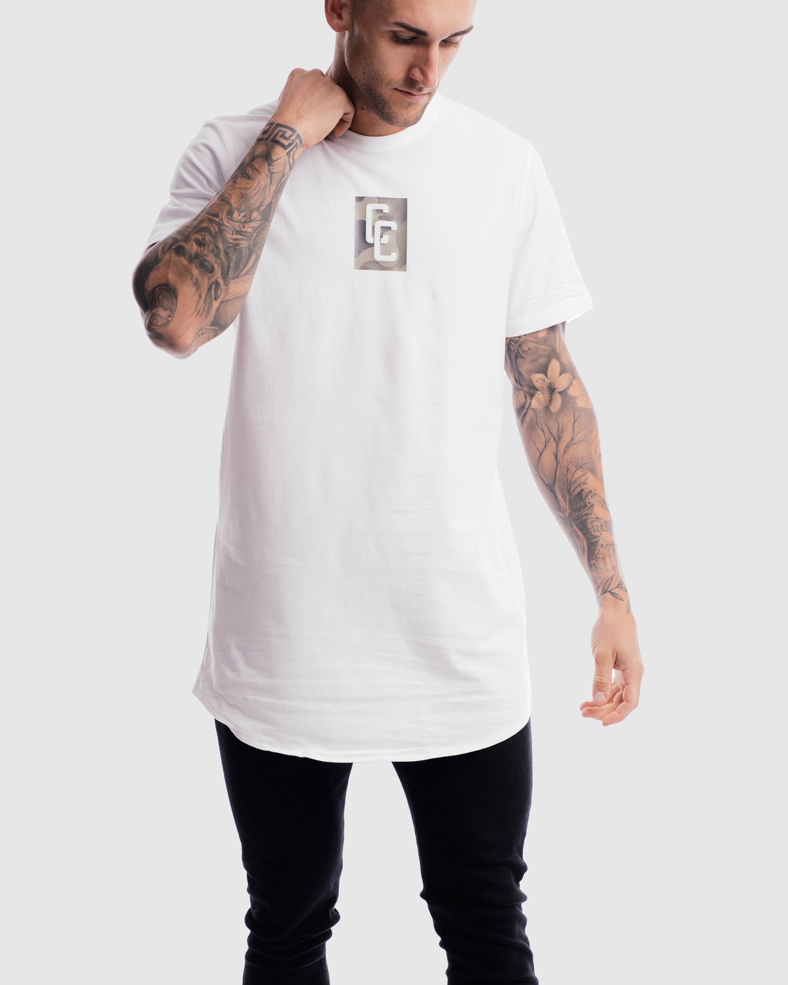 Combat Cryptic Curved Hem Tee