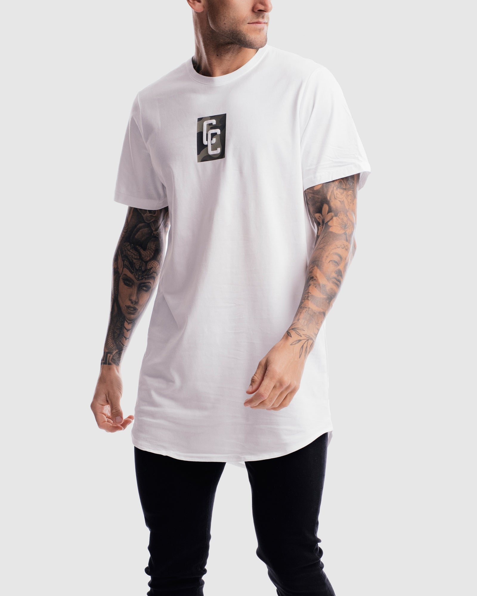 Combat Cryptic Curved Hem Tee