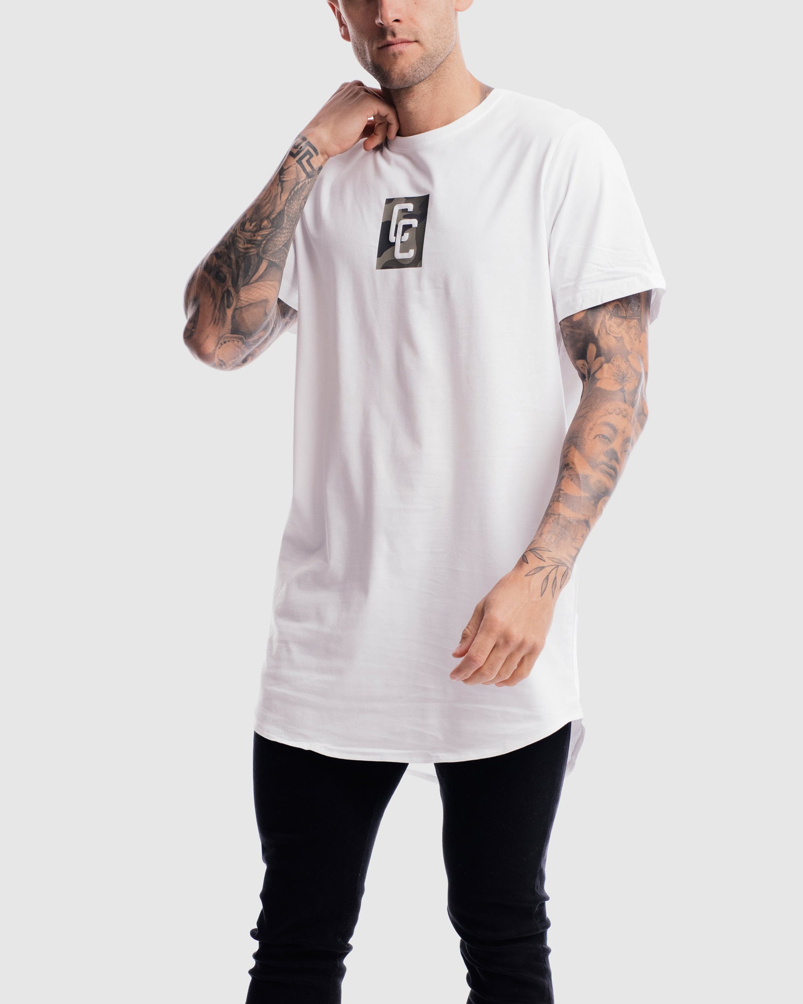 Combat Cryptic Curved Hem Tee