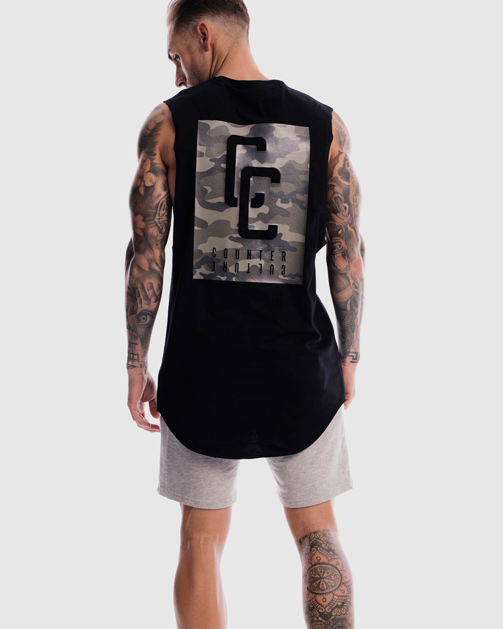 Combat Cryptic Curved Hem Tank