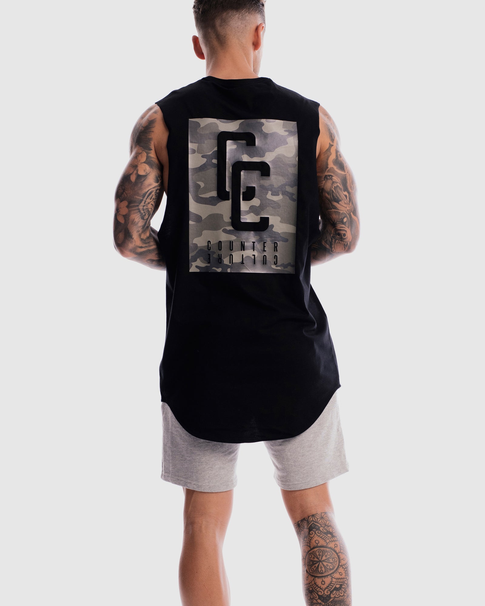 Combat Cryptic Curved Hem Tank