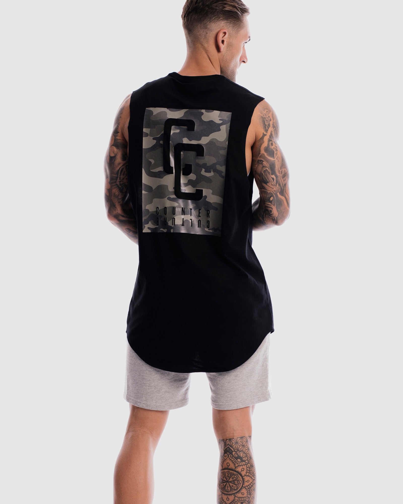 Combat Cryptic Curved Hem Tank