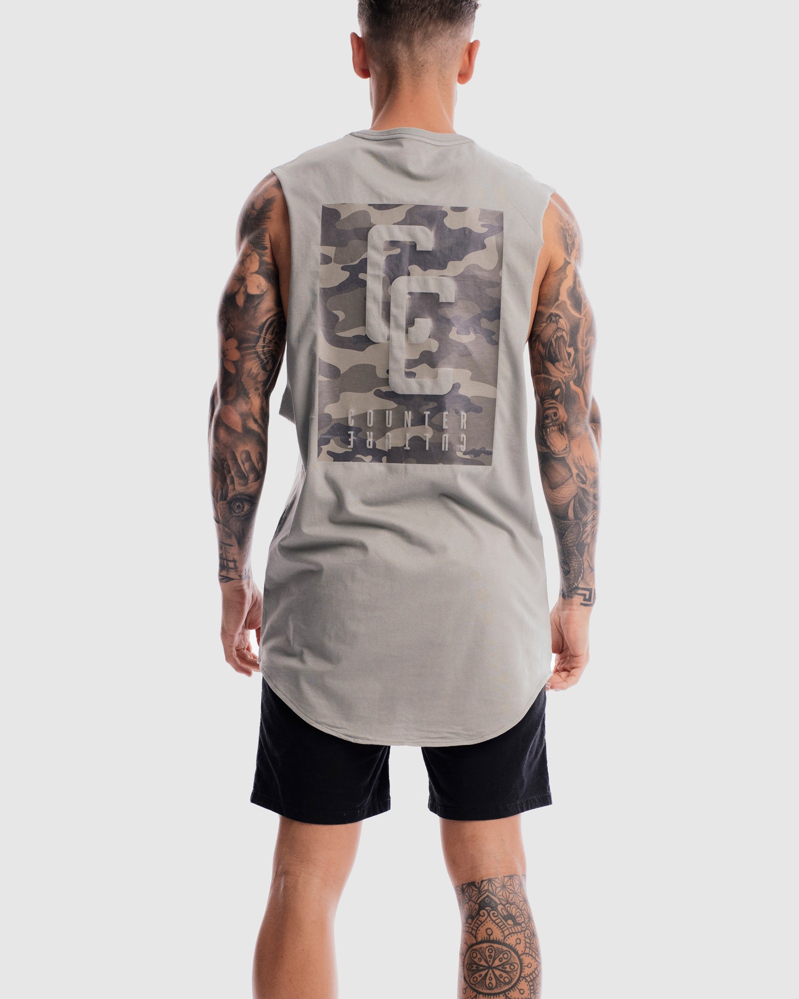 Combat Cryptic Curved Hem Tank