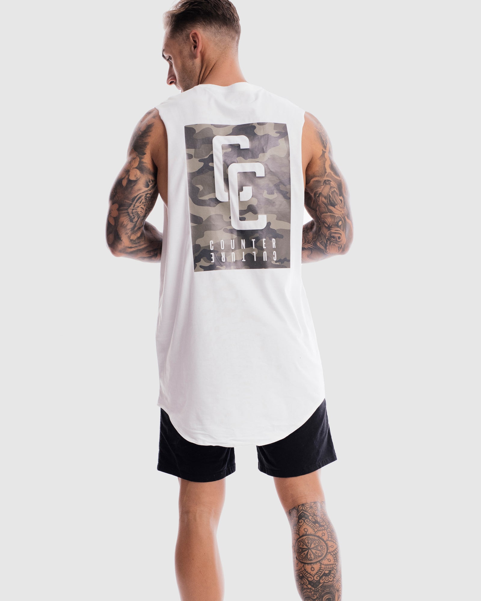 Combat Cryptic Curved Hem Tank